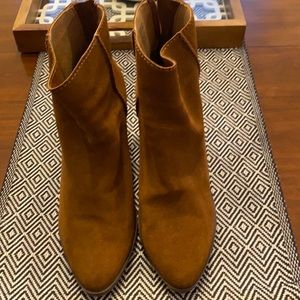 BP suede booties Sz 9 ½
